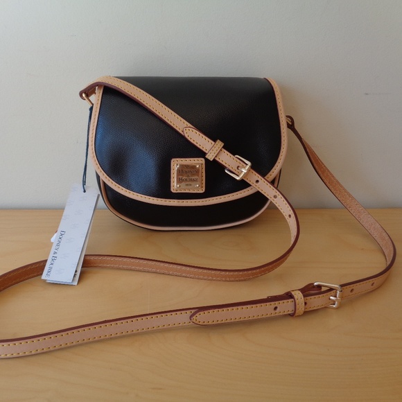 Dooney & Bourke Handbags - NEW Dooney & Bourke Black Hallie Crossbody Handbag